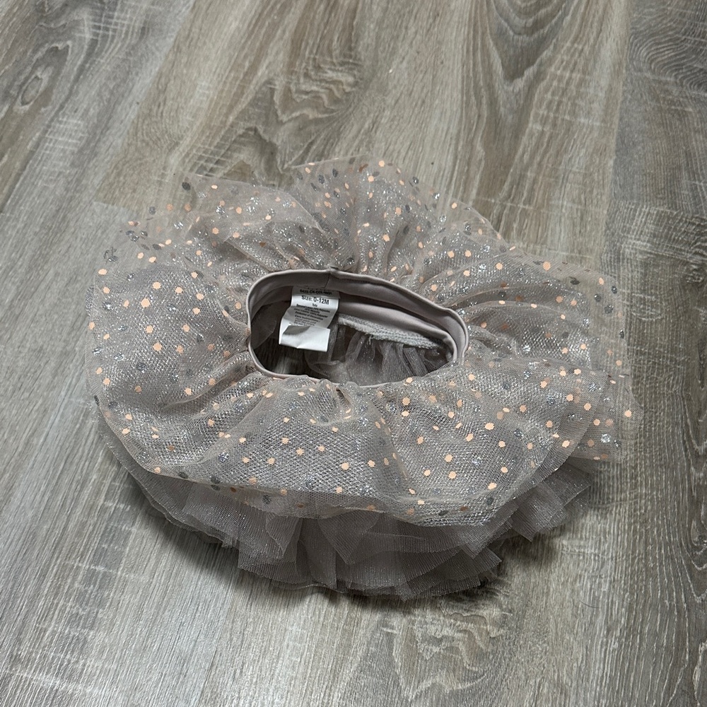 Charming Tulle Skirt with Dots
